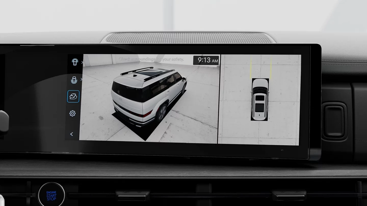 2024 Santa Fe Calligraphy Fwd Tdp Surround View Monitor 16 9